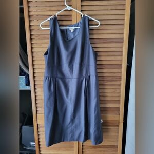 J. CREW Steel Blue Workwear Dress